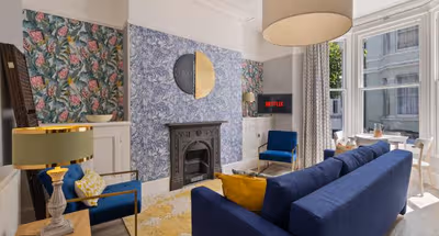 Living room at 2 Sussex Place
