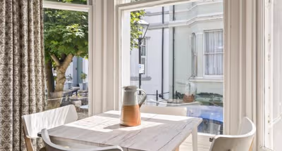 Dining space at 2 Sussex Place