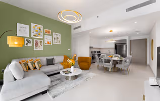 Trendy Two Bedroom Apartment in The Grand