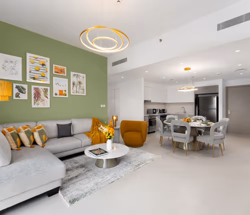 Trendy Two Bedroom Apartment in The Grand