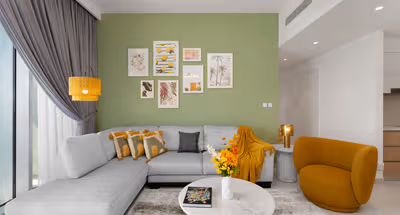 Trendy Two Bedroom Apartment in The Grand