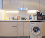 Spacious Studio Azizi Riviera , Meydan living