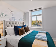 Luxury bedroom at 110 Millhouse