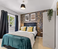 Luxury bedroom at 20 Lacewood Close