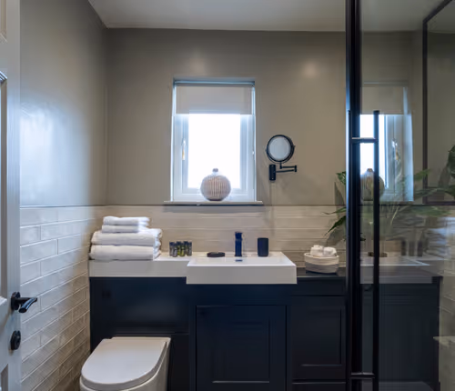 Bathroom at 5&6 North Place