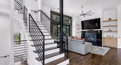 Living area at Eunice Street