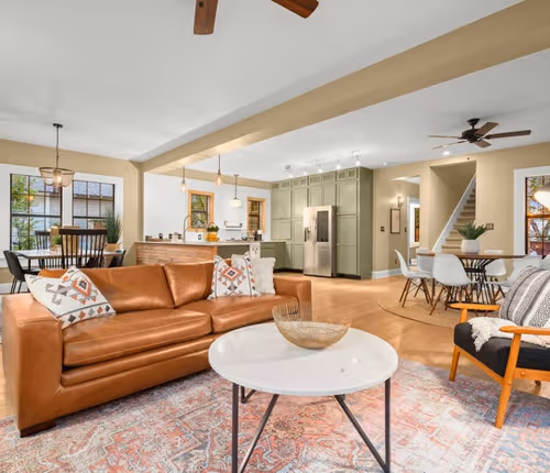 Living room at The Sweet Water