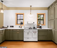 Fully equipped kitchen at The Sweet Water