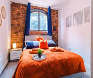 Luxury bedroom at 12 York Street
