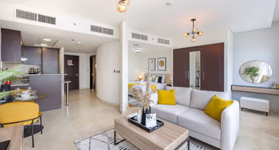 Studio Apartment in Sky Garden 588 sqft