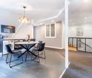 A magical sunlit place in Champs Elysees