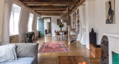 A 17th Century Townhouse in the lively Marais