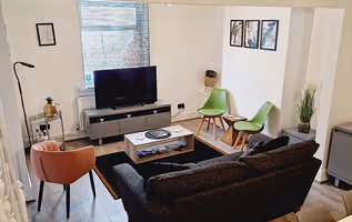 Bright and Modern Merthyr Home