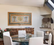 Renaissance views: Penthouse near Castel Sant'Angelo & St. Peter's Basilica