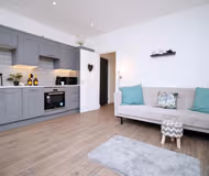 Fully equipped kitchen at 16 North Road Flat 1