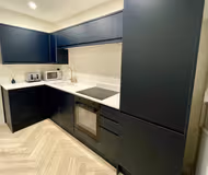 Fully equipped kitchen at Flat 1,  Kings Road
