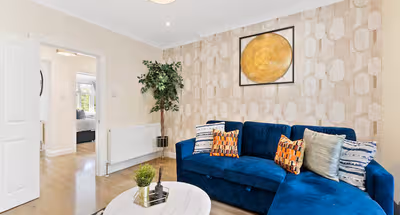 Living room at Sudbury Avenue