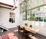 Bohemian vibe studio with a tranquil garden space