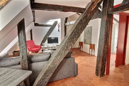 Spacious and Renovated Duplex in the Marais
