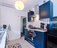 Fully equipped kitchen at Valencia Road by Mia Partners