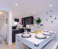 Dining space at Furlong Way by Mia Partners