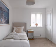 Bedroom at Calshot Drive by Mia Partners