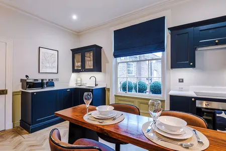 Dining space at Aldwark Mews