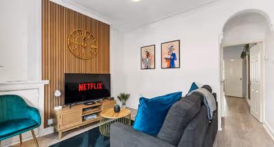 Living room at 29 Great Central Avenue