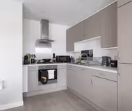 Fully equipped kitchen at Islay Court