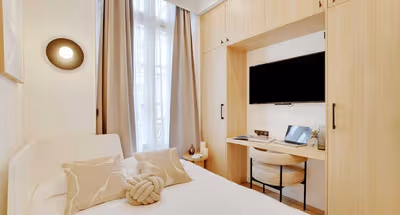 Modern Studio in Palais Royal, Mobility Lease