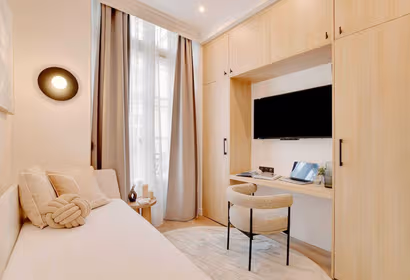 Modern Studio in Palais Royal, Mobility Lease