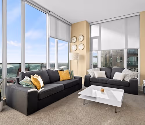 Living room - 2 bed apartment