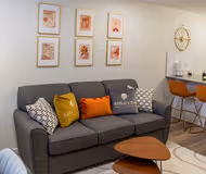 Living room - 1 bed apartment