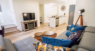 Living room at Cranbrook