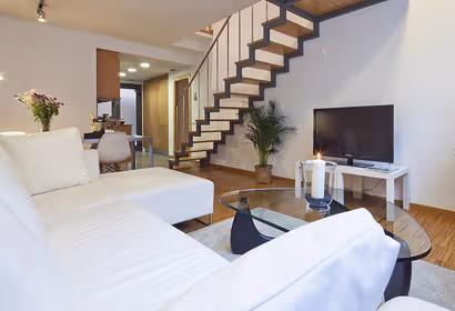 Duplex in Barcelona city center