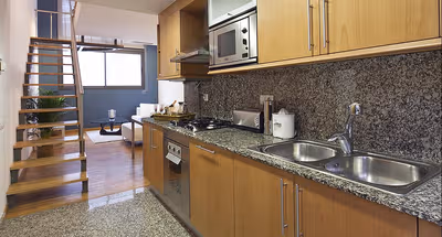 Duplex in Barcelona city center