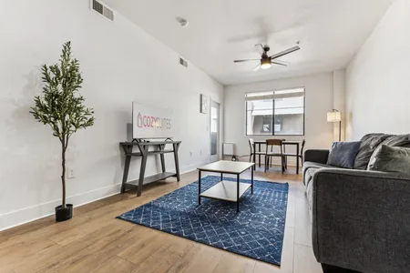 Living area - 1 bed apartment
