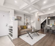 Living room at Townhouse Waterfront in Etobicoke