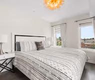 Bedroom at Townhouse Waterfront in Etobicoke