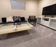 Living area - 4 bed apartment