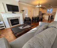 Living area - 4 bed apartment