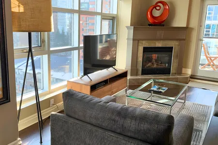 Living area - 1 bed apartment