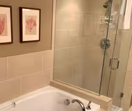 Bathroom - 1 bed apartment