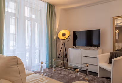 Nouveau facade Serviced Apartment