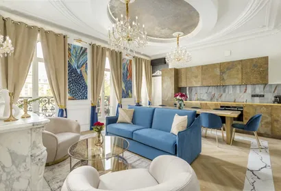 5-bedroom luxury suite on Place de la République, Marais
