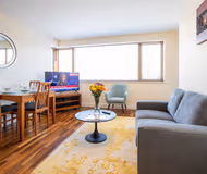 Living room - 1 bed apartment