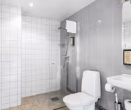 Bathroom at Aspudden Aparthotel