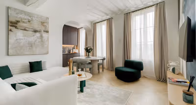 A Shimmering St. Germain Jewel Facing the Seine-Quai des Grands Augustins