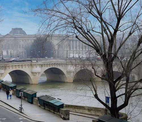 A Shimmering St. Germain Jewel Facing the Seine-Quai des Grands Augustins