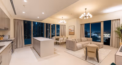 Lux 3BR Serviced Apartment in Downtown Dubai